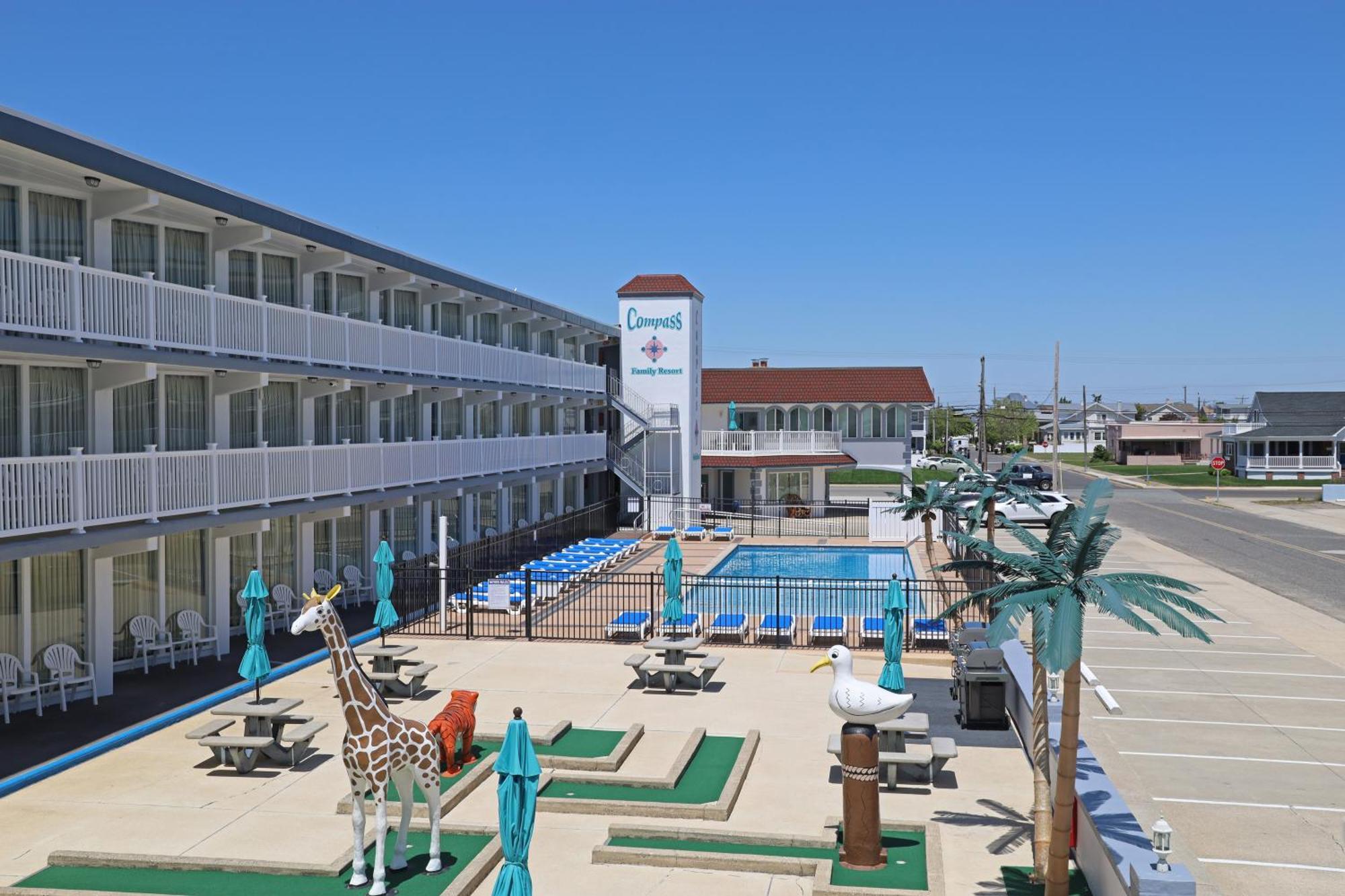 Compass Family Resort Wildwood Crest Exteriör bild